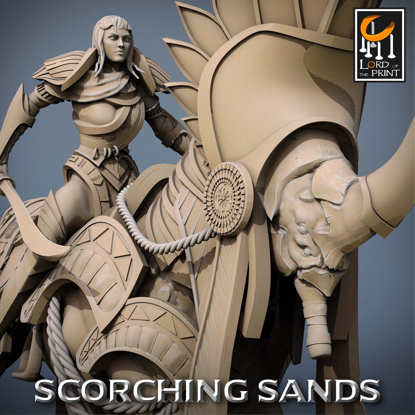 Scorching Sands: Egyptian Mount Khopesh