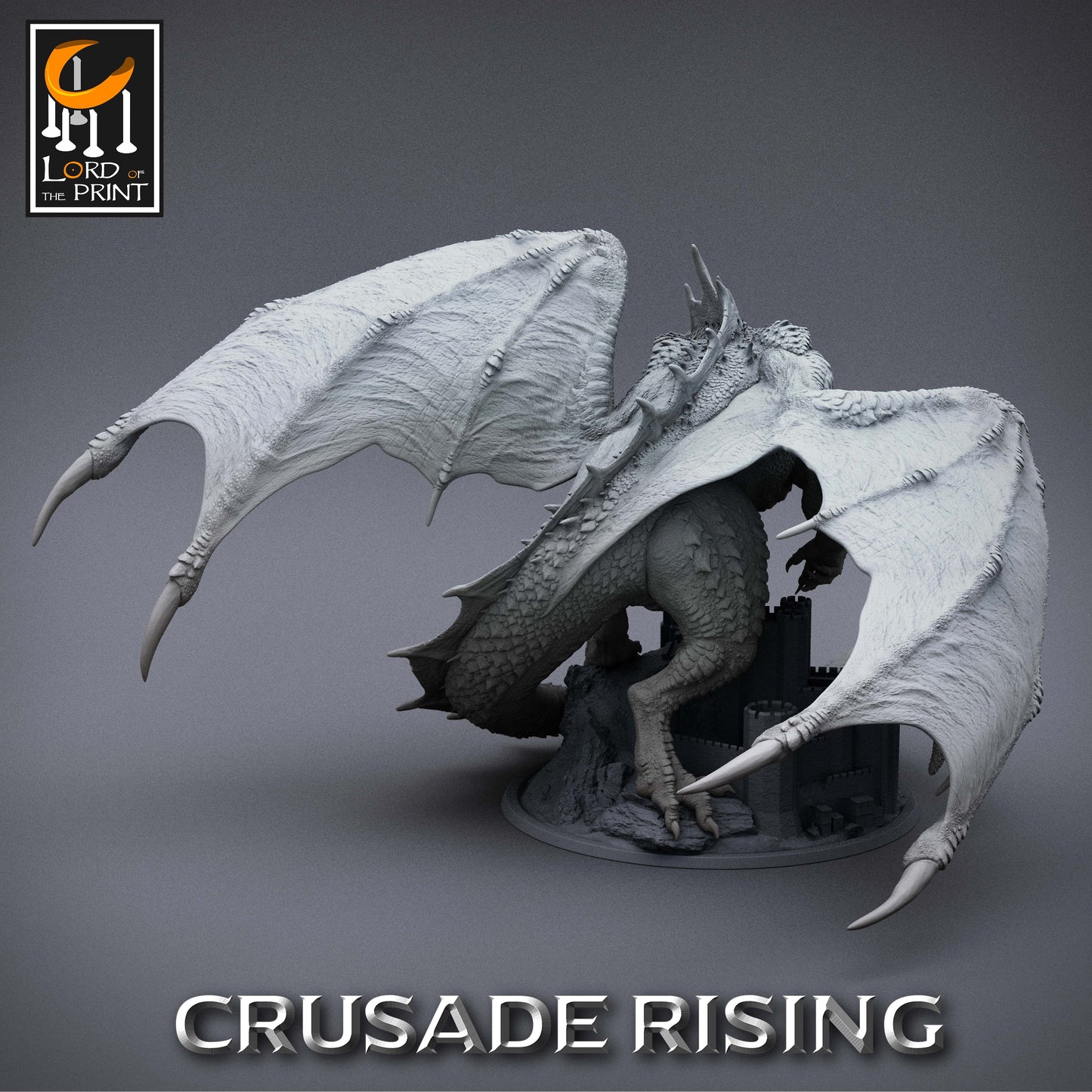 Legendary Chromatic Red Dragon - Crusade Rising