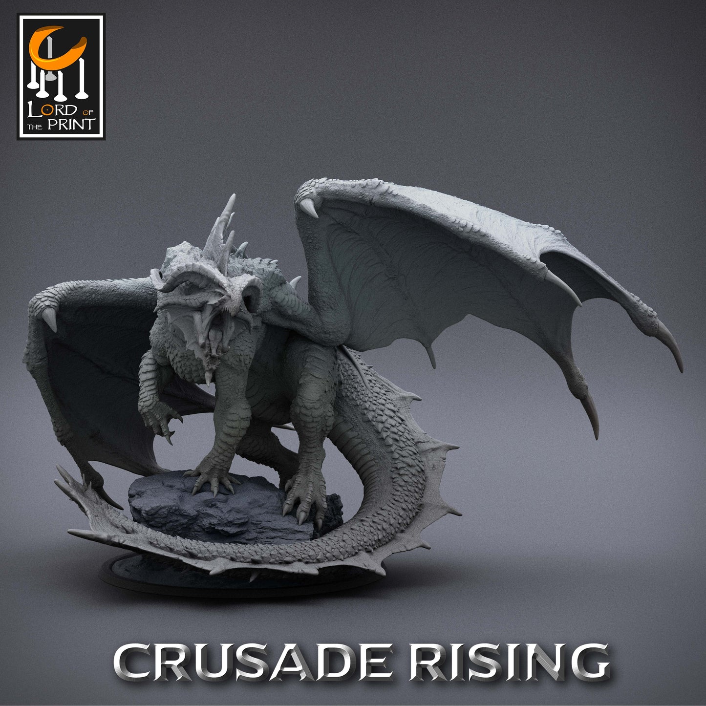 Legendary Chromatic Red Dragon - Crusade Rising