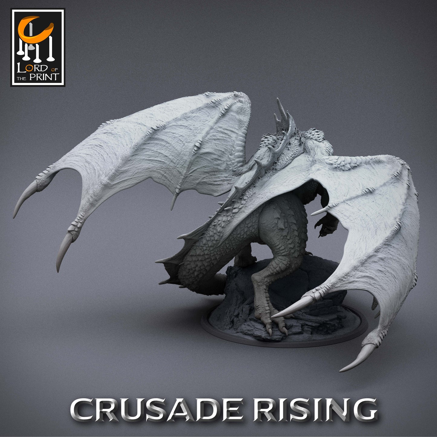 Legendary Chromatic Red Dragon - Crusade Rising