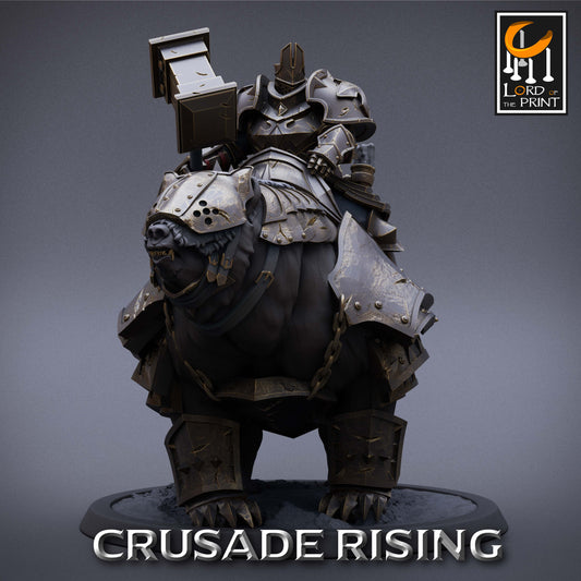 Crusade Rising Templar Bear Banner Soldier Watch