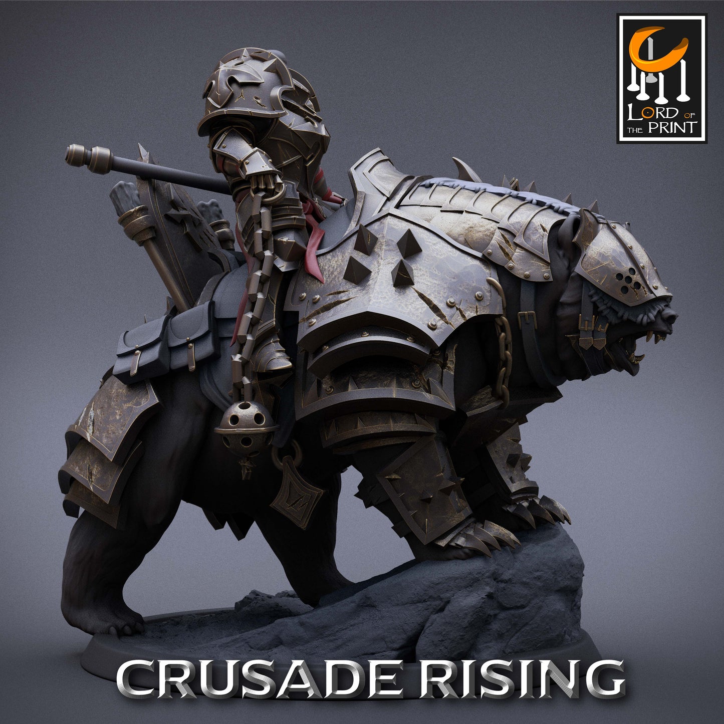 Crusade Rising Templar Bear Banner Scepter Watch