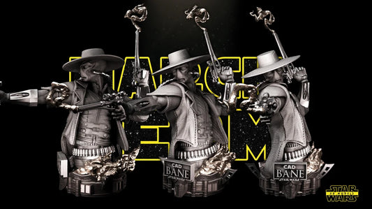 Cad Bane Bust - Star Wars 3D Models