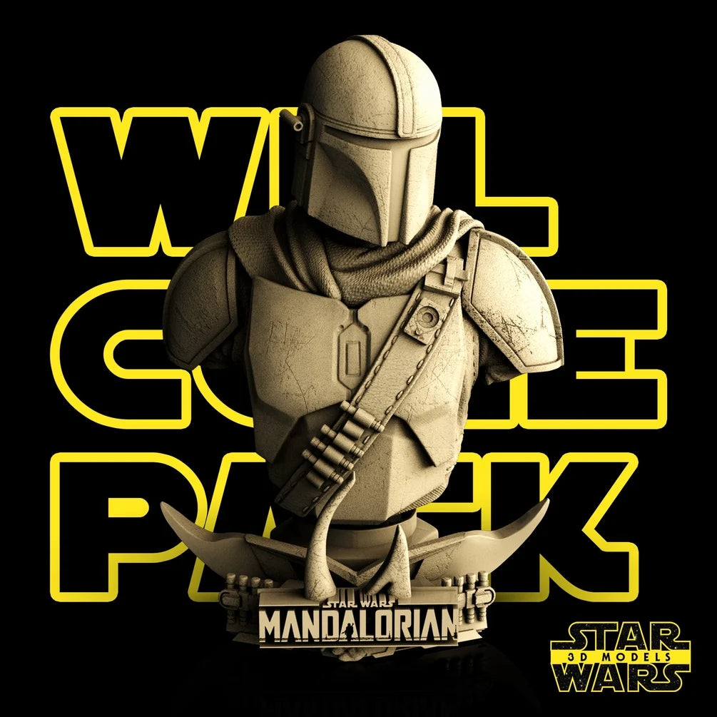 Mandalorian Bust