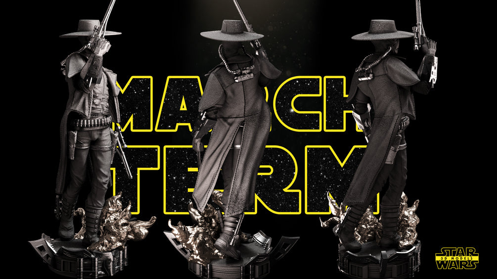 Cad Bane Sculpture - Star Wars 3D Models