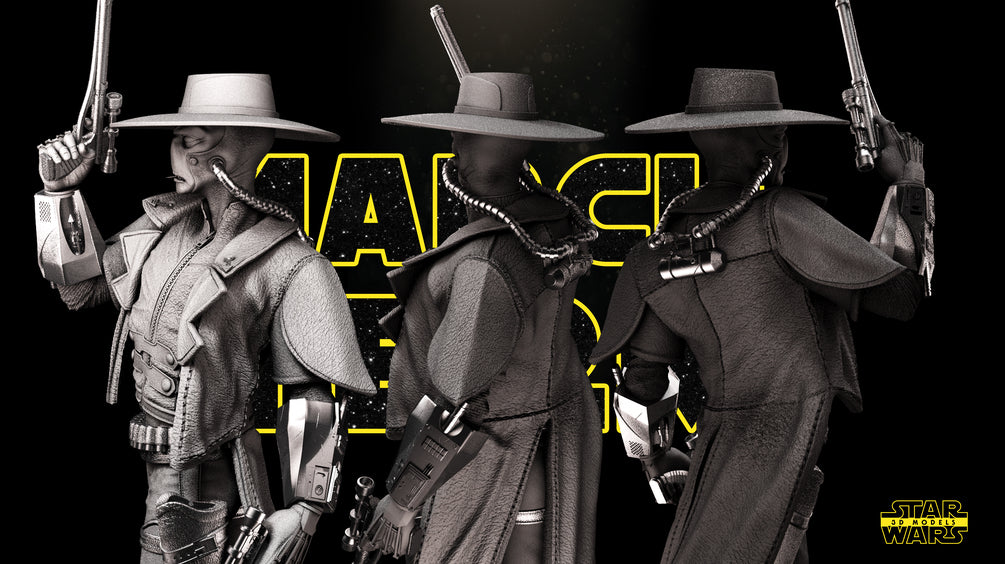 Cad Bane Sculpture - Star Wars 3D Models