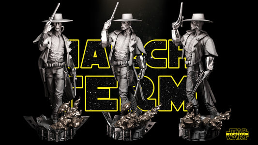 Cad Bane Sculpture - Star Wars 3D Models