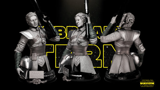 Fennec Shand Bust - Star Wars 3D Models