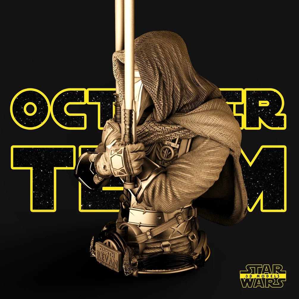 Darth Revan Bust - Star Wars 3D Models