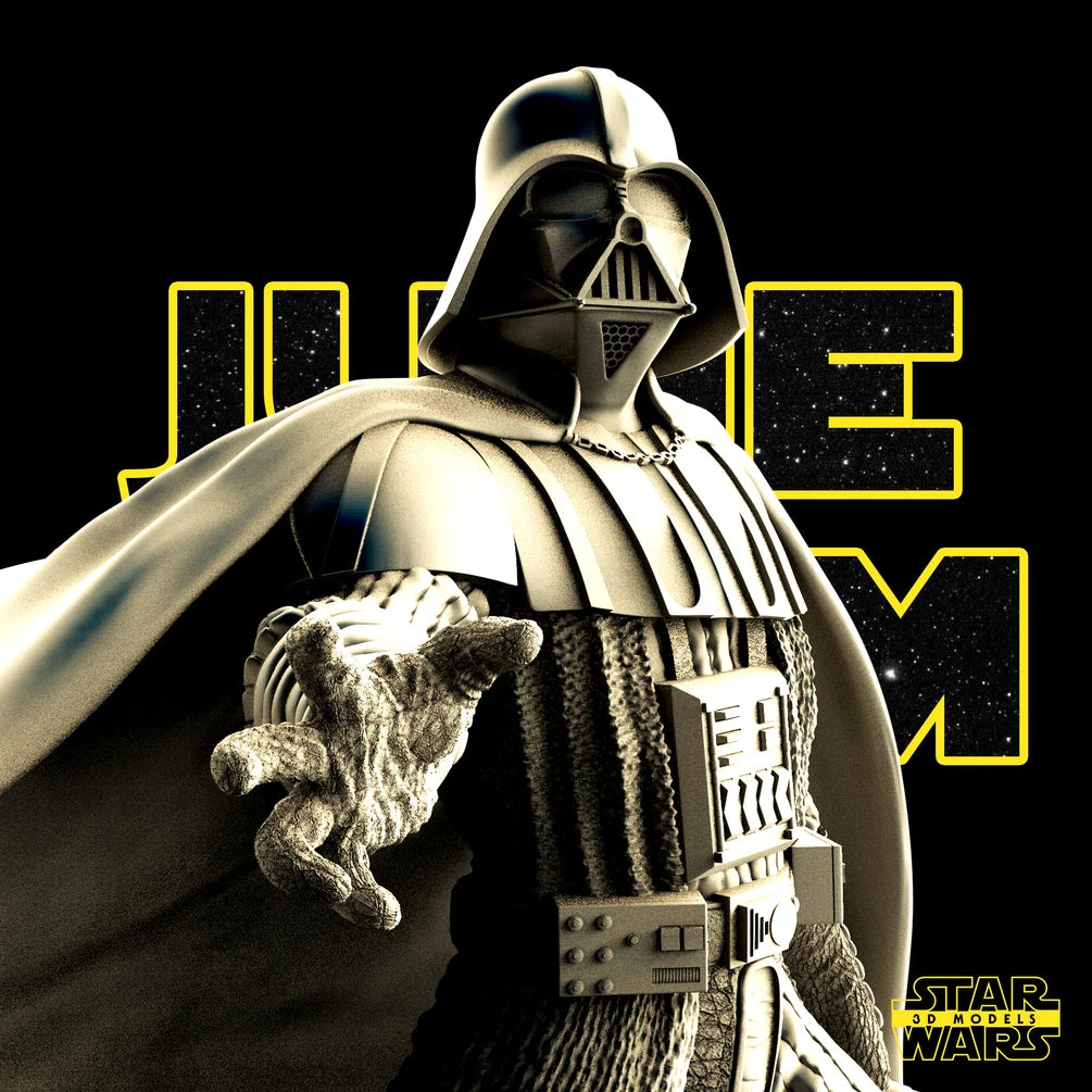 Darth Vader Sculpture - Star Wars 3D Model