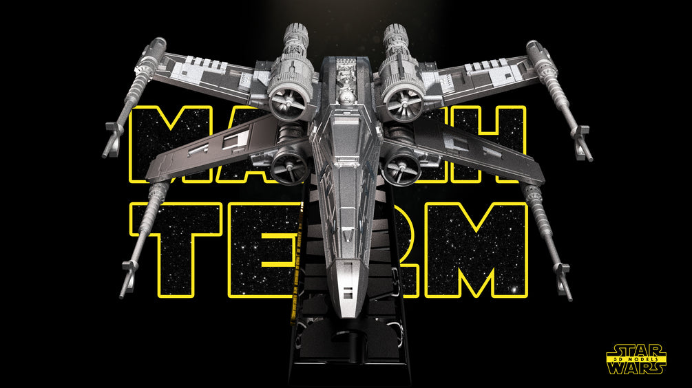 X-Wing - Star Wars 3D Models