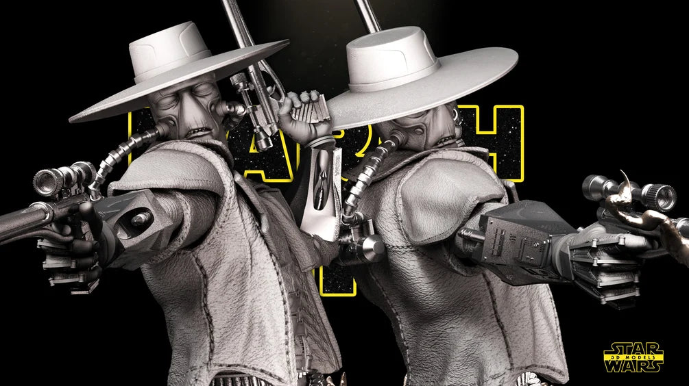 Cad Bane Bust - Star Wars 3D Models