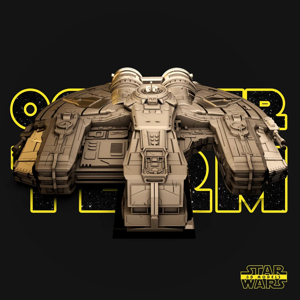 Eban Hawk - Star Wars 3D Models