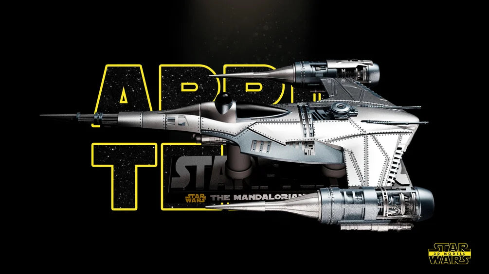 N-1 Starfighter Mando - Star Wars 3D Models