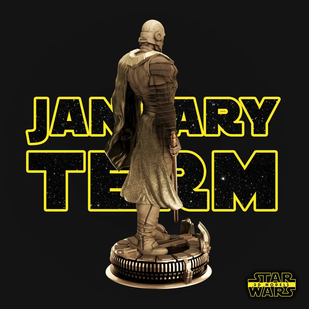 Darth Malak Sculpture - Star Wars 3D Models