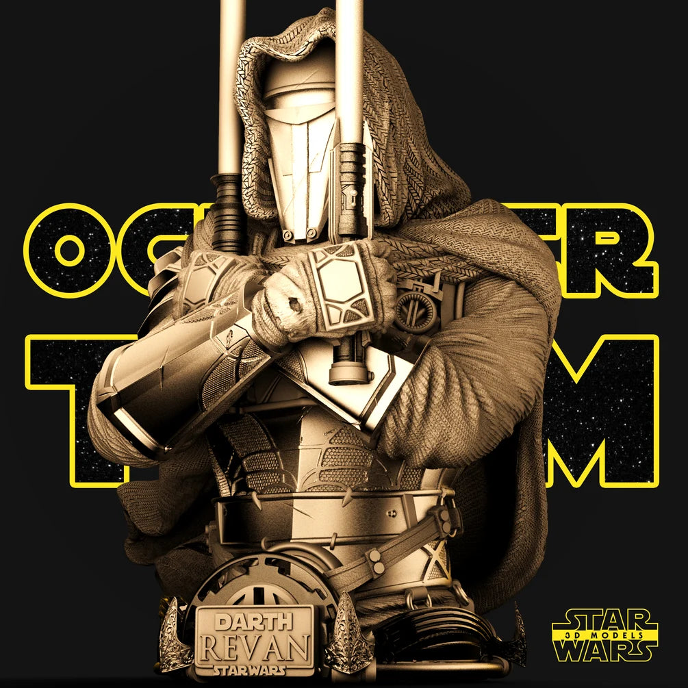 Darth Revan Bust - Star Wars 3D Models