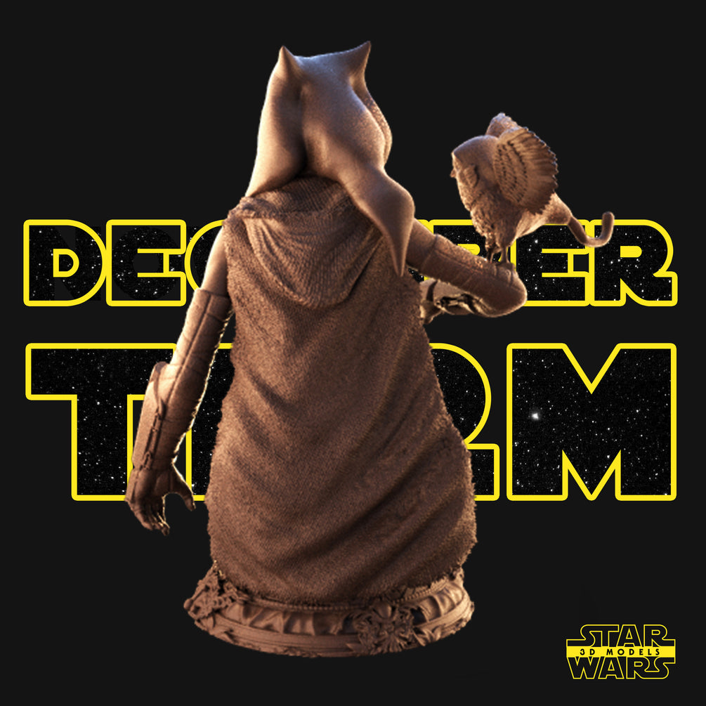Ahsoka Bust - Star Wars 3D Models