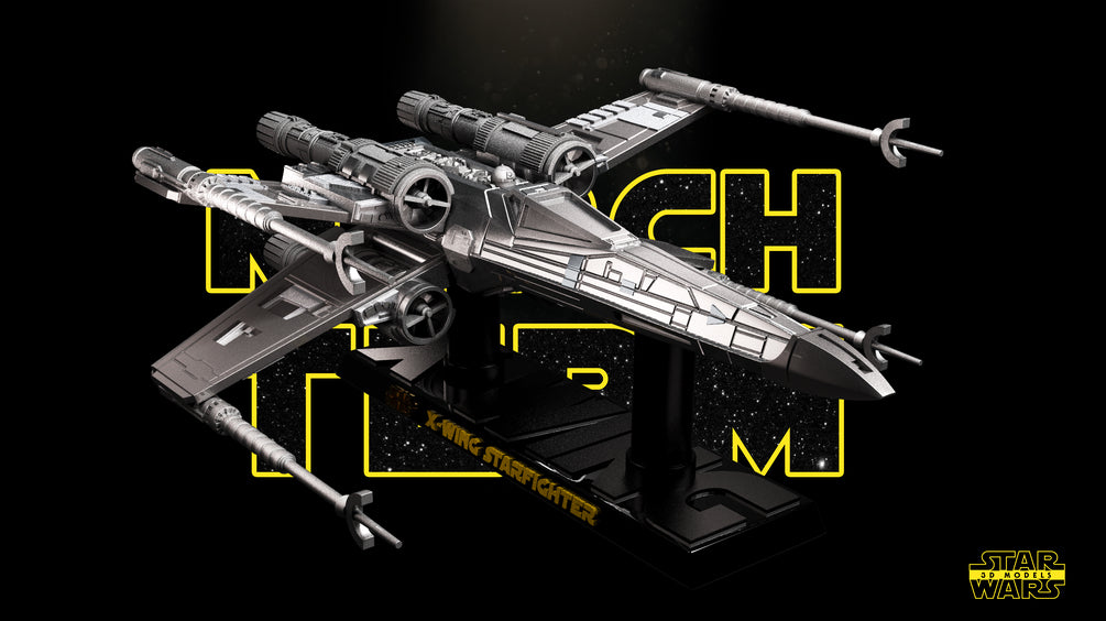X-Wing - Star Wars 3D Models