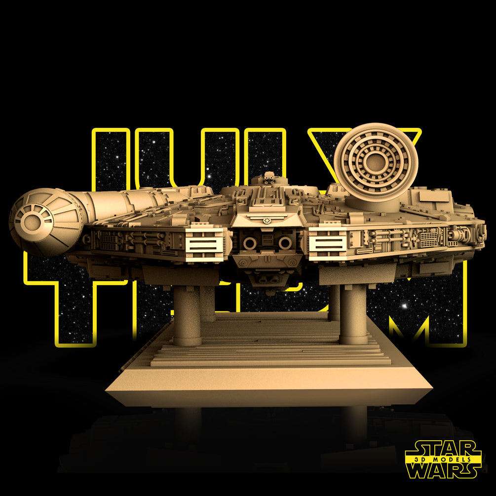 Millennium Falcon Sculpture