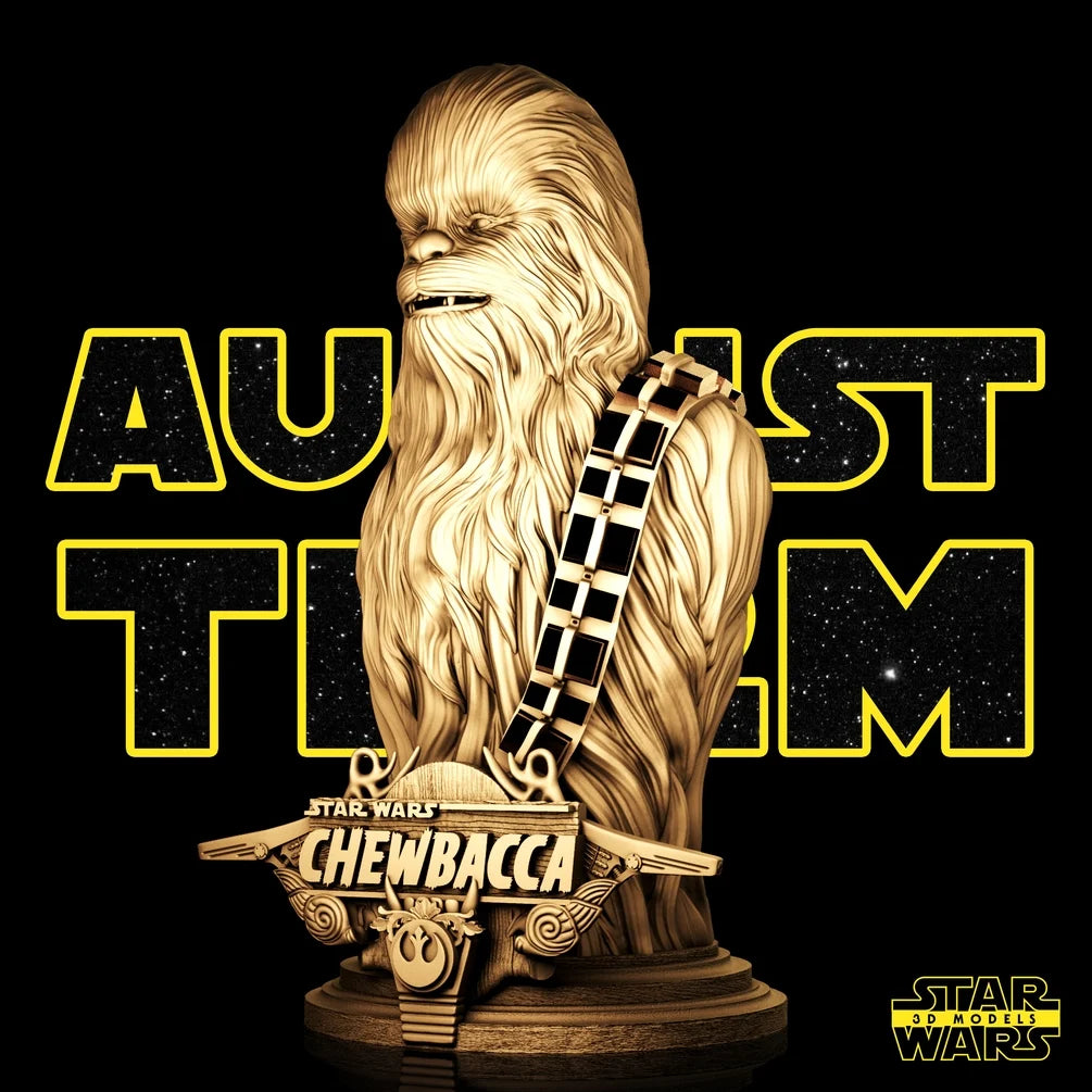 Chewbacca Bust - Star Wars 3D Models