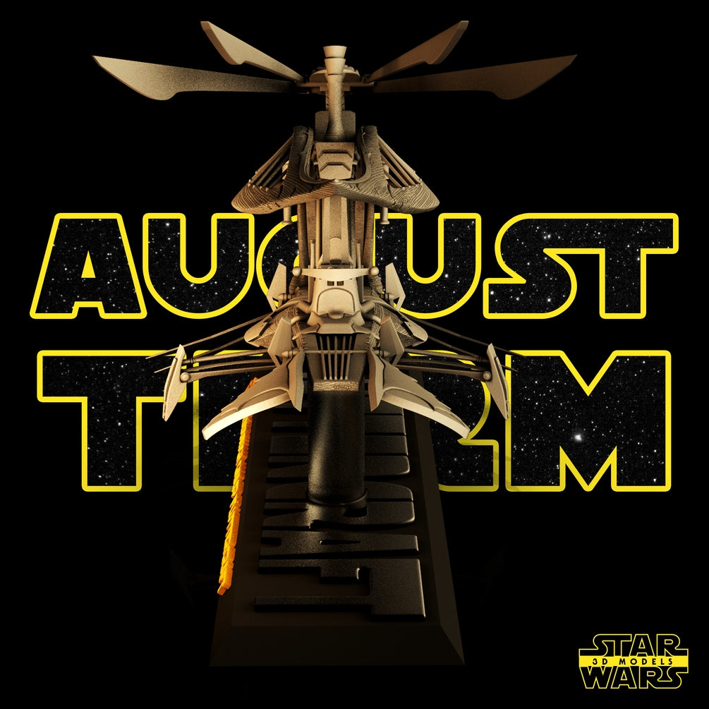 Raddaugh Gnasp Fluttercraft - Star Wars 3D Models