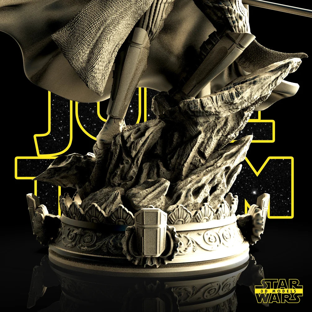 Darth Vader Sculpture - Star Wars 3D Model
