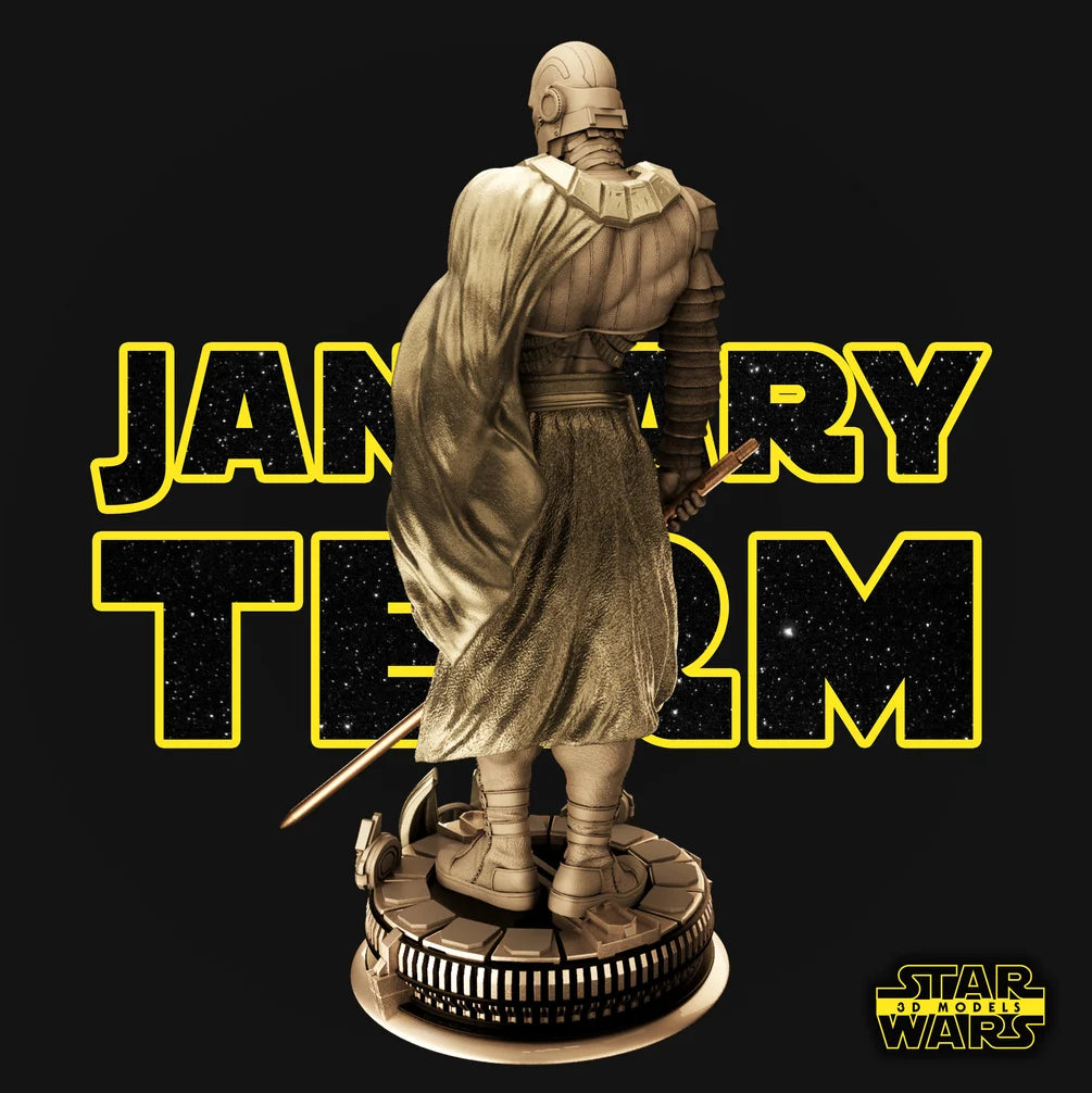 Darth Malak Sculpture - Star Wars 3D Models