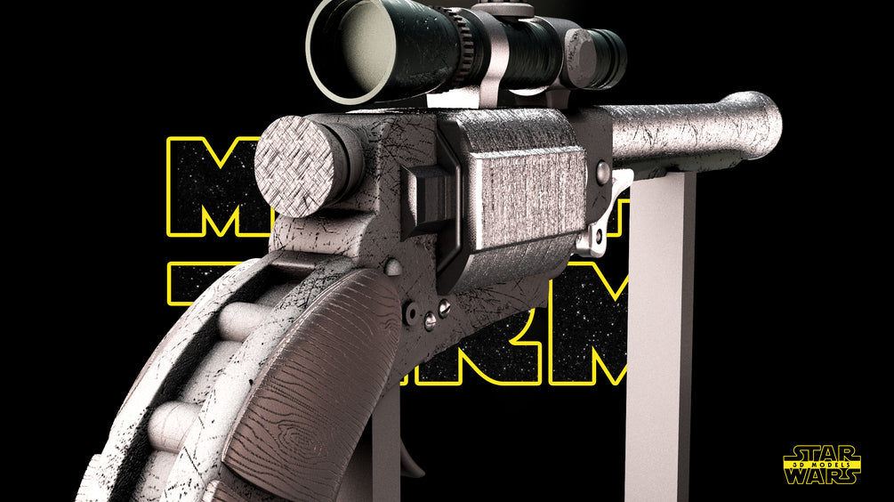 Cad Bane Blasters LL-30 #2 - Star Wars 3D Models