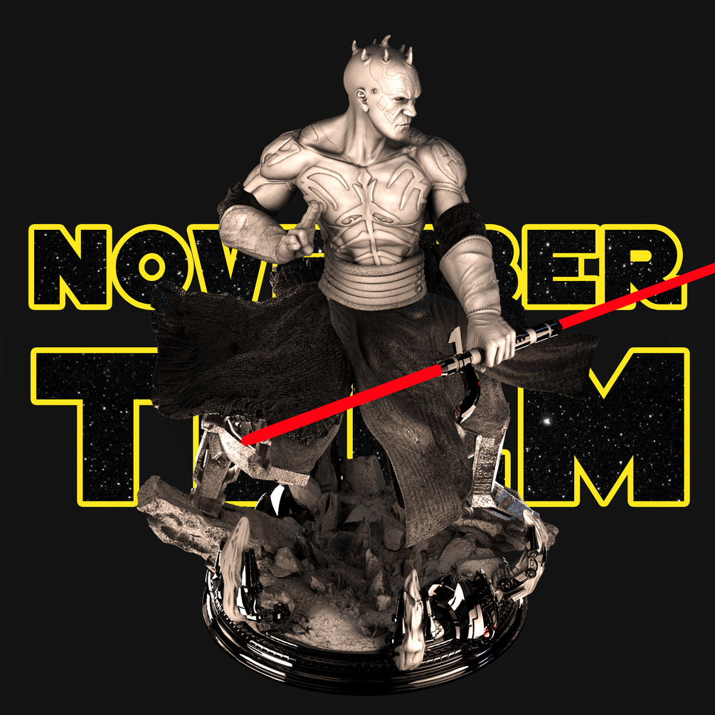 Darth Maul Sculpture - Star Wars 3D Models