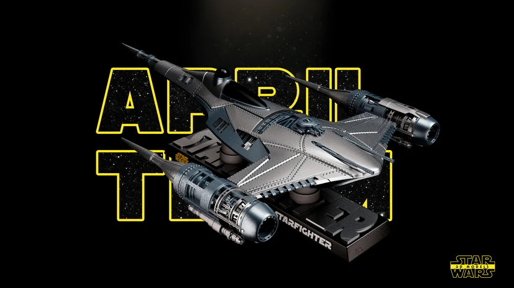 N-1 Starfighter Mando - Star Wars 3D Models