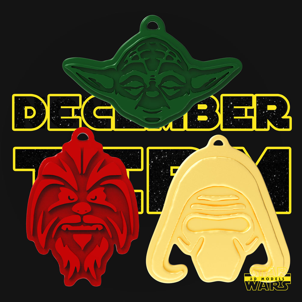 Star Wars Christmas - Star Wars 3D Models