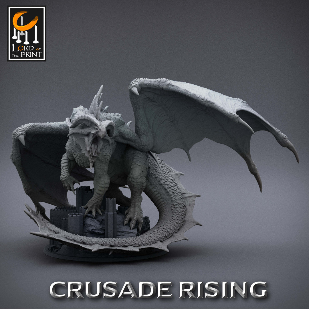 Legendary Chromatic Red Dragon - Crusade Rising