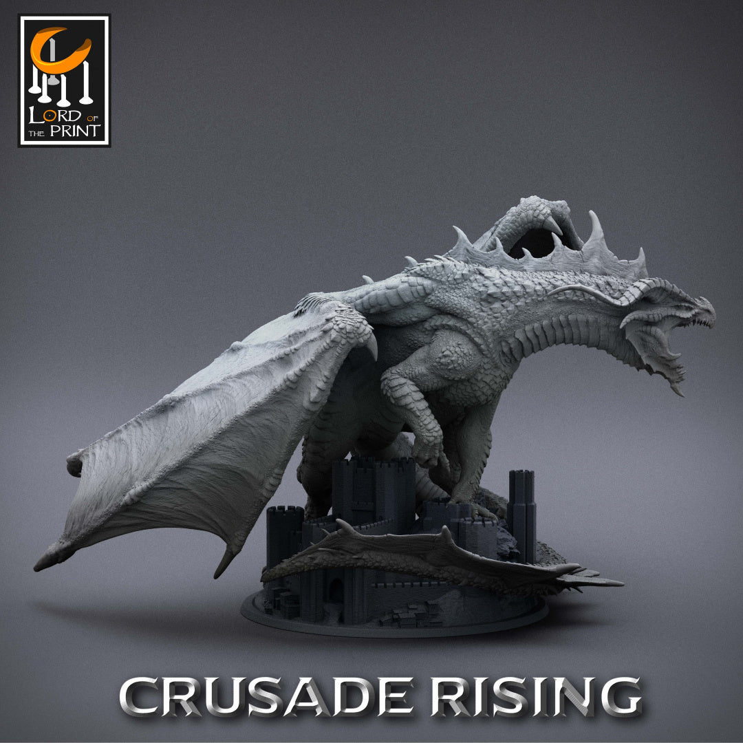 Legendary Chromatic Red Dragon - Crusade Rising