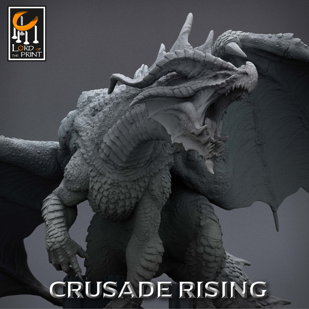 Legendary Chromatic Red Dragon - Crusade Rising