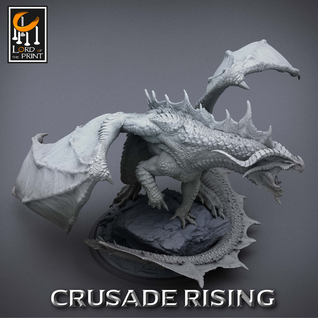 Legendary Chromatic Red Dragon - Crusade Rising