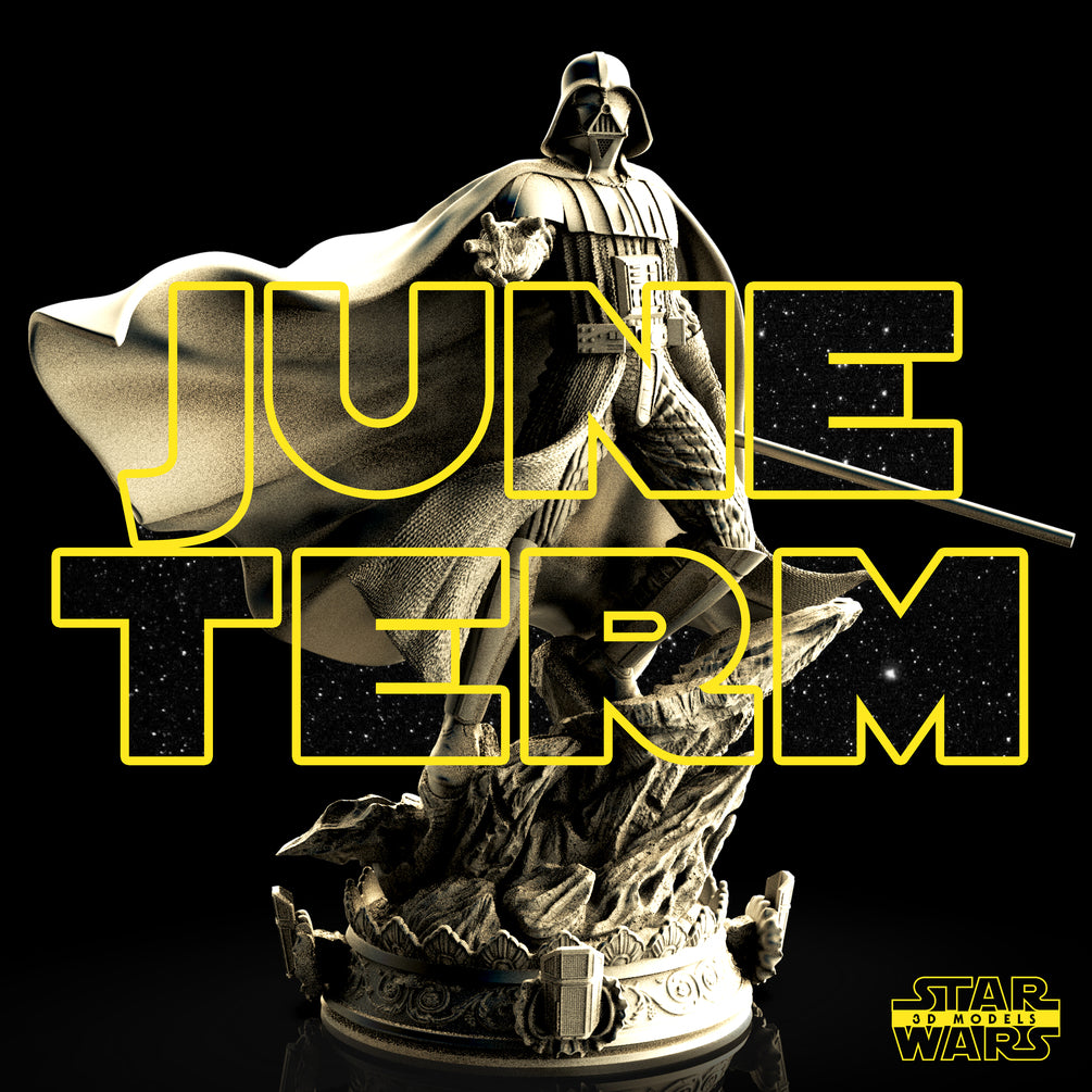 Darth Vader Sculpture - Star Wars 3D Model