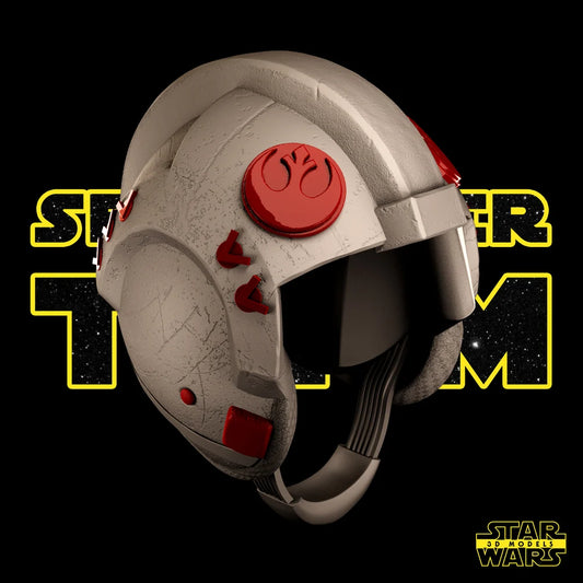 Luke and Leia Helmet - Star Wars 3D Models