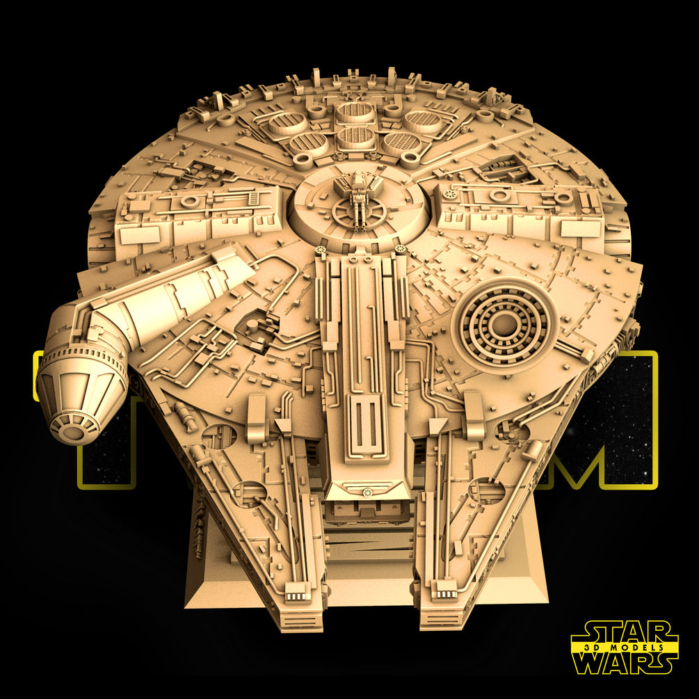 Millennium Falcon Sculpture