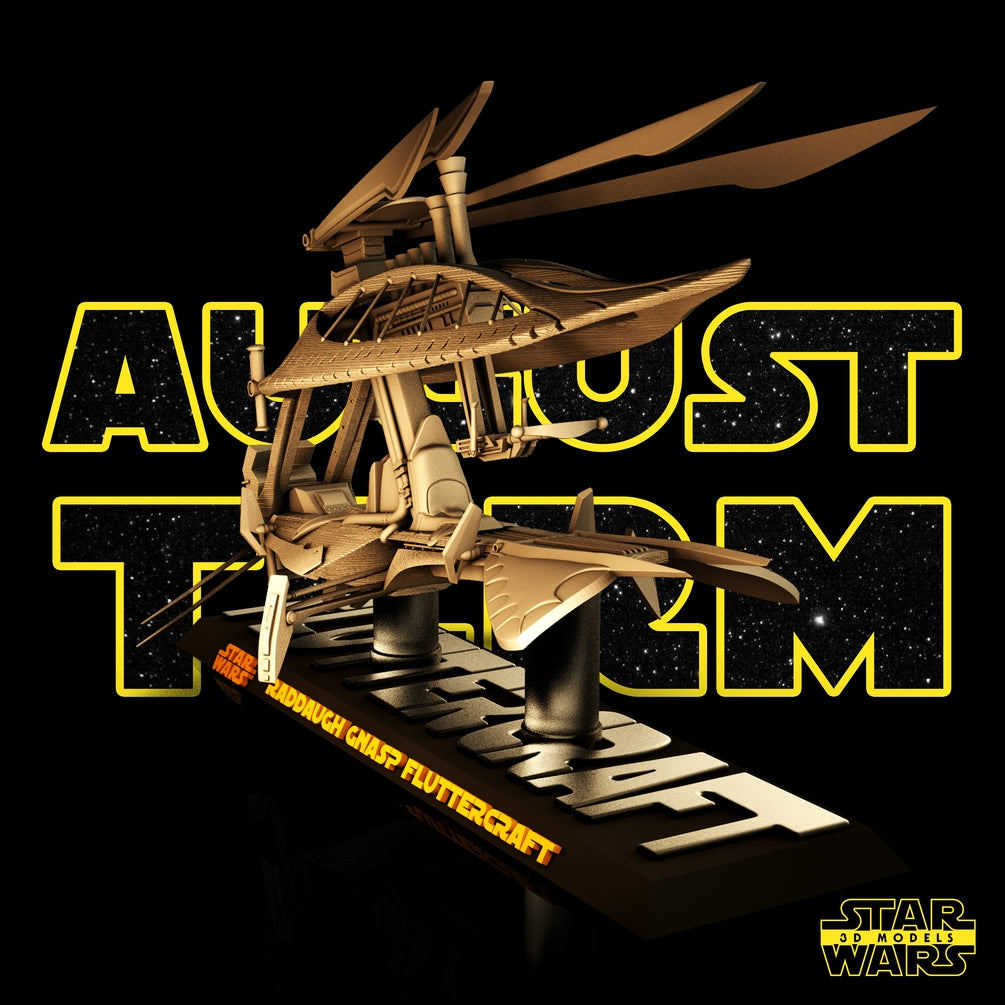 Raddaugh Gnasp Fluttercraft - Star Wars 3D Models