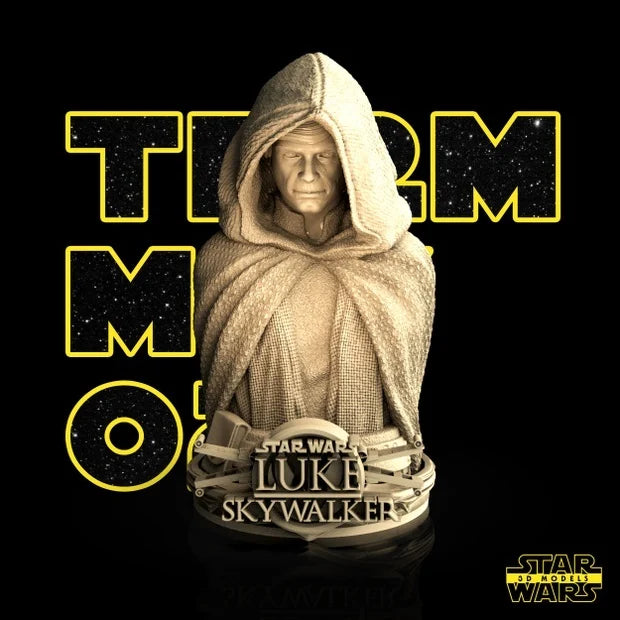 Luke Bust - Star Wars 3D Model