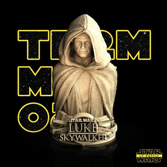 Luke Bust - Star Wars 3D Model