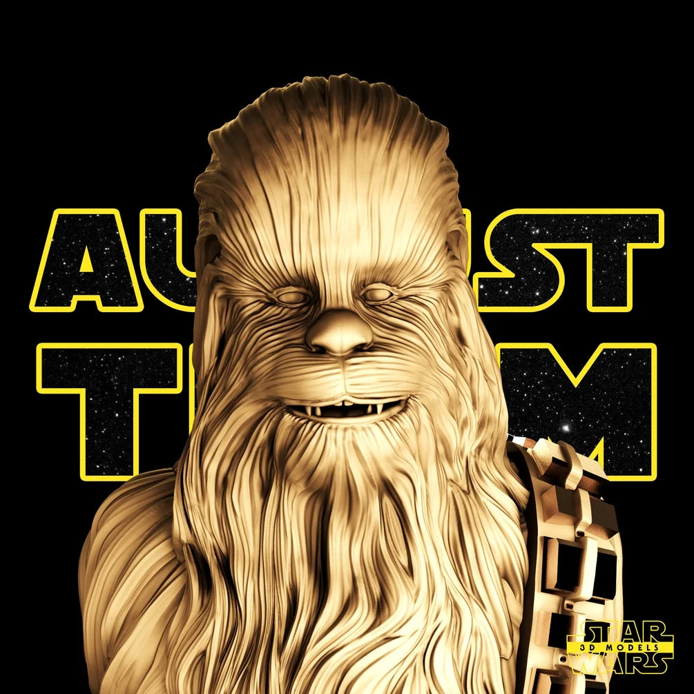 Chewbacca Bust - Star Wars 3D Models