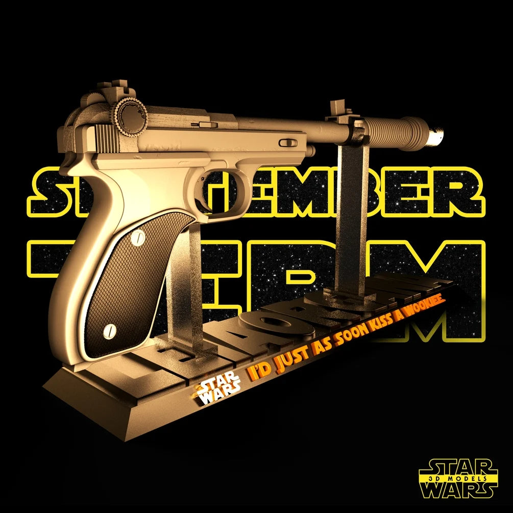 Leia Satines Lament Sculpture - Star Wars 3D Models