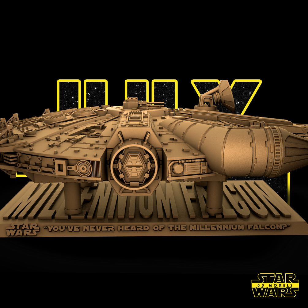 Millennium Falcon Sculpture