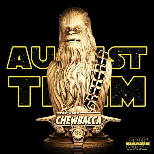 Chewbacca Bust - Star Wars 3D Models