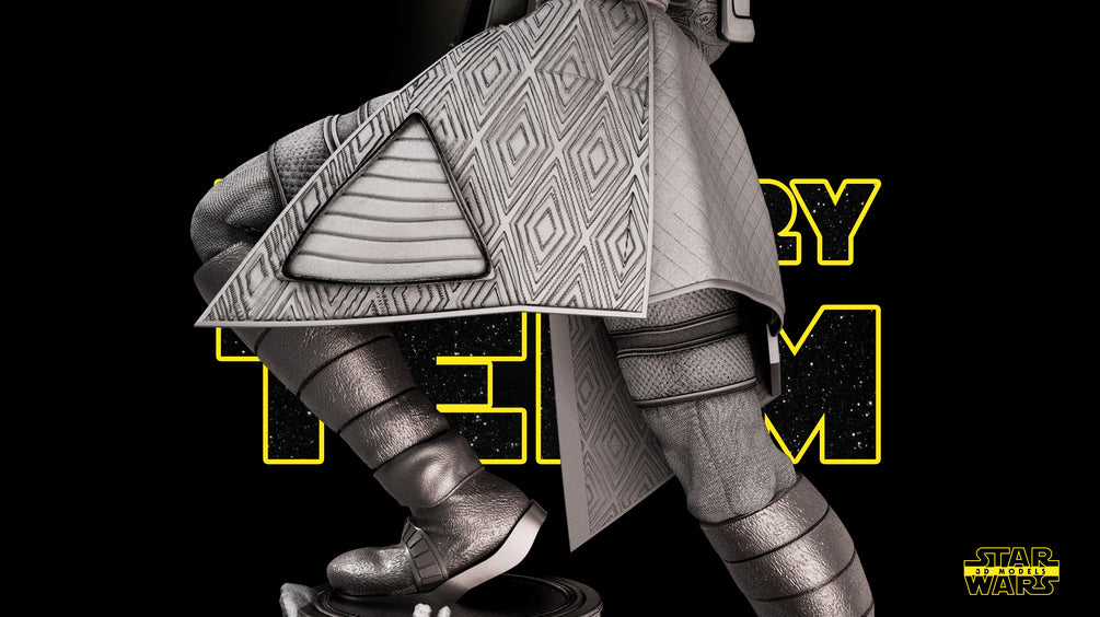 Fennec Shand Sculpture - Star Wars 3D Models