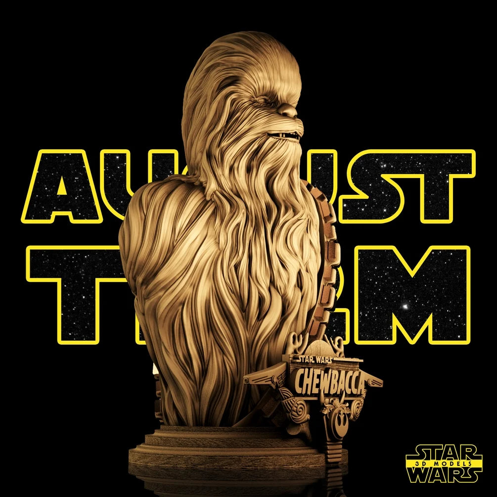 Chewbacca Bust - Star Wars 3D Models